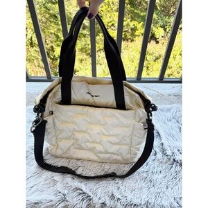 Hedgren Puffer Tote Water Repellant in Pearl White‎